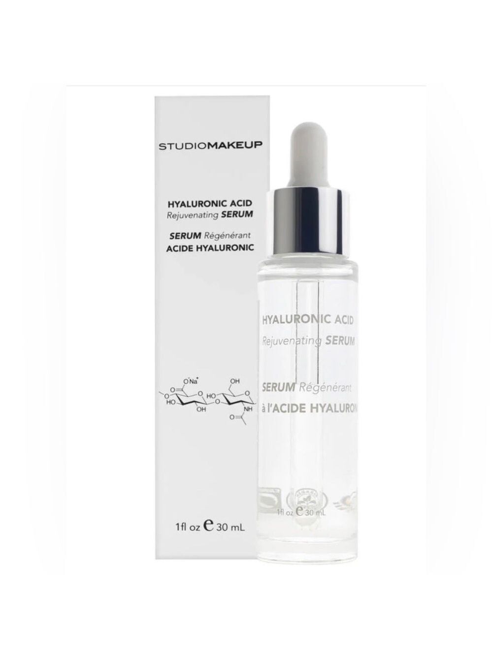 NIB Hyaluronic Acid Rejuvenating Serum by Studio Makeup